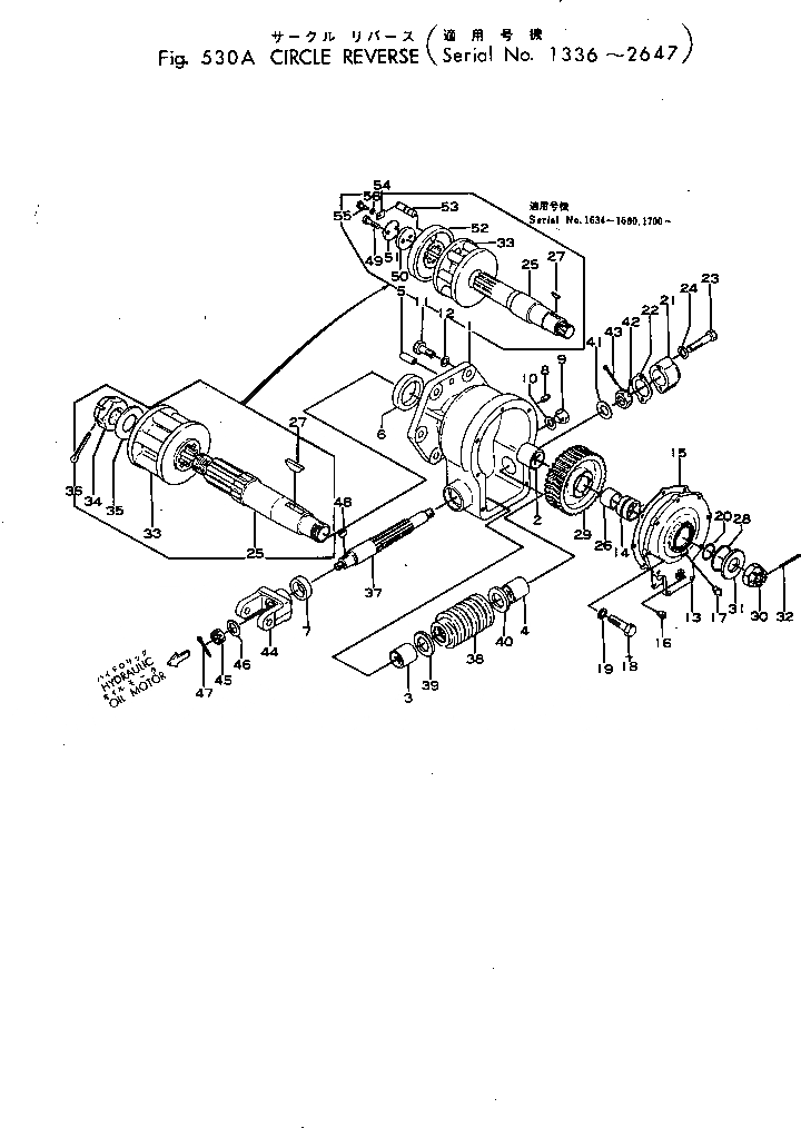 Схема запчастей Komatsu GD31-1 - КОЛЬЦЕВ.РЕВЕРС(№-99) РАБОЧЕЕ ОБОРУДОВАНИЕ И ITS СИСТЕМА УПРАВЛЕНИЯ