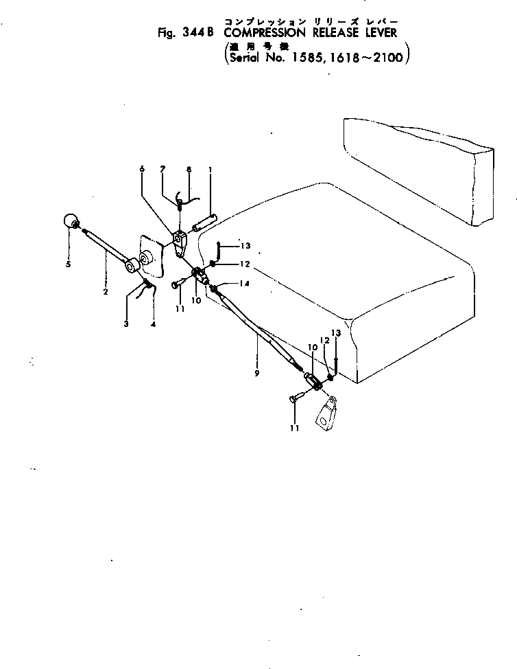 Схема запчастей Komatsu GD37-4 - РЫЧАГ СБРОСА ДАВЛЕНИЯ(№8-) КОЛЕСА¤ РУЛЕВ. УПРАВЛЕНИЕ И СИСТЕМА УПРАВЛЕНИЯS