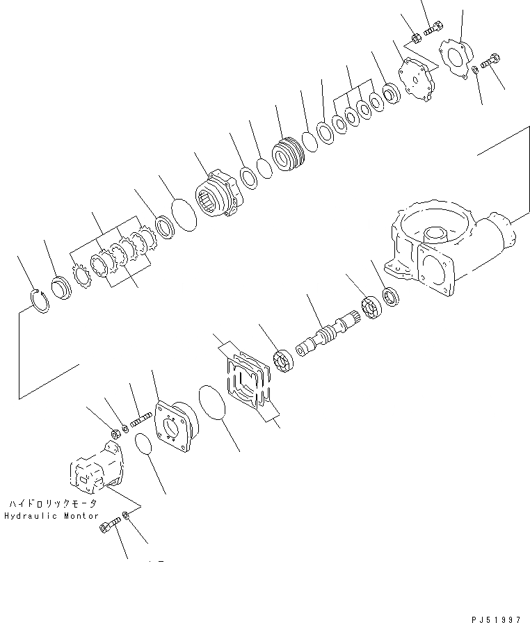 Схема запчастей Komatsu GD405A-3S - КОЛЬЦЕВ.РЕВЕРС ПРИВОД (МУФТА ТИП) (/) РАБОЧЕЕ ОБОРУДОВАНИЕ