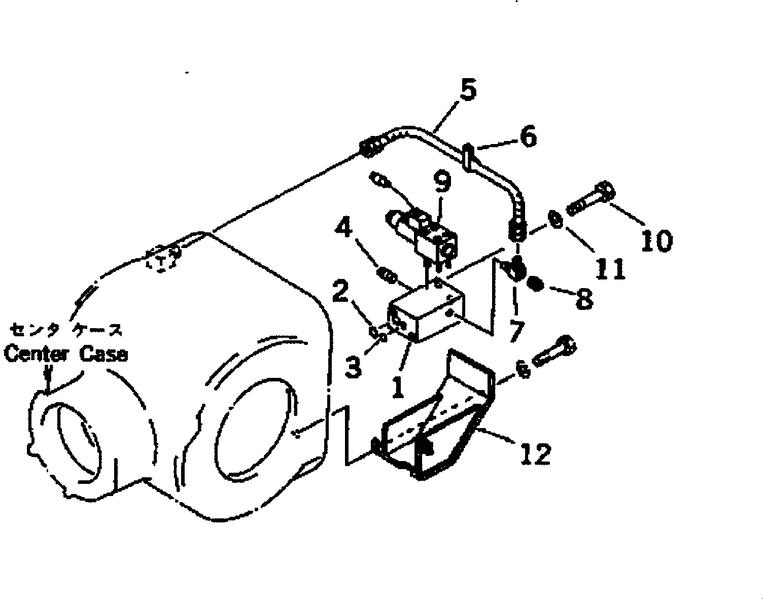 Схема запчастей Komatsu GD505A-3 - бЛОК. ДИФФЕРЕНЦИАЛА ТРУБЫ (/) (СОЛЕНОИДНЫЙ КЛАПАН - КОРПУС)(№-7) СИЛОВАЯ ПЕРЕДАЧА