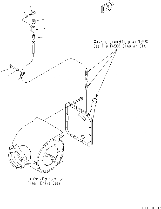 Схема запчастей Komatsu GD555-3A - ЗАДН. МОСТ (КОНЕЧНАЯ ПЕРЕДАЧА) (САПУН) ТРАНСМИССИЯ
