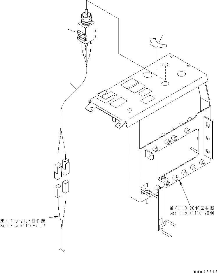 Схема запчастей Komatsu GD555-3A - ПЛАВАЮЩ INDEPENDENT(№-) КАБИНА ОПЕРАТОРА И СИСТЕМА УПРАВЛЕНИЯ