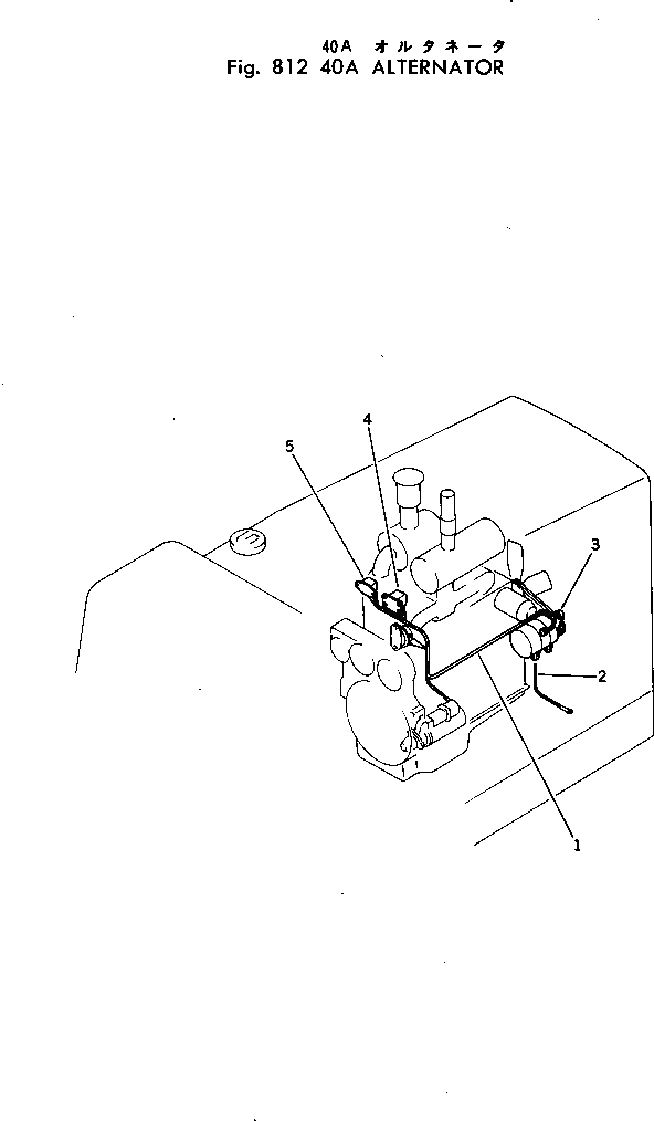 Схема запчастей Komatsu GD600R-1 - A ГЕНЕРАТОР ОПЦИОННЫЕ КОМПОНЕНТЫ