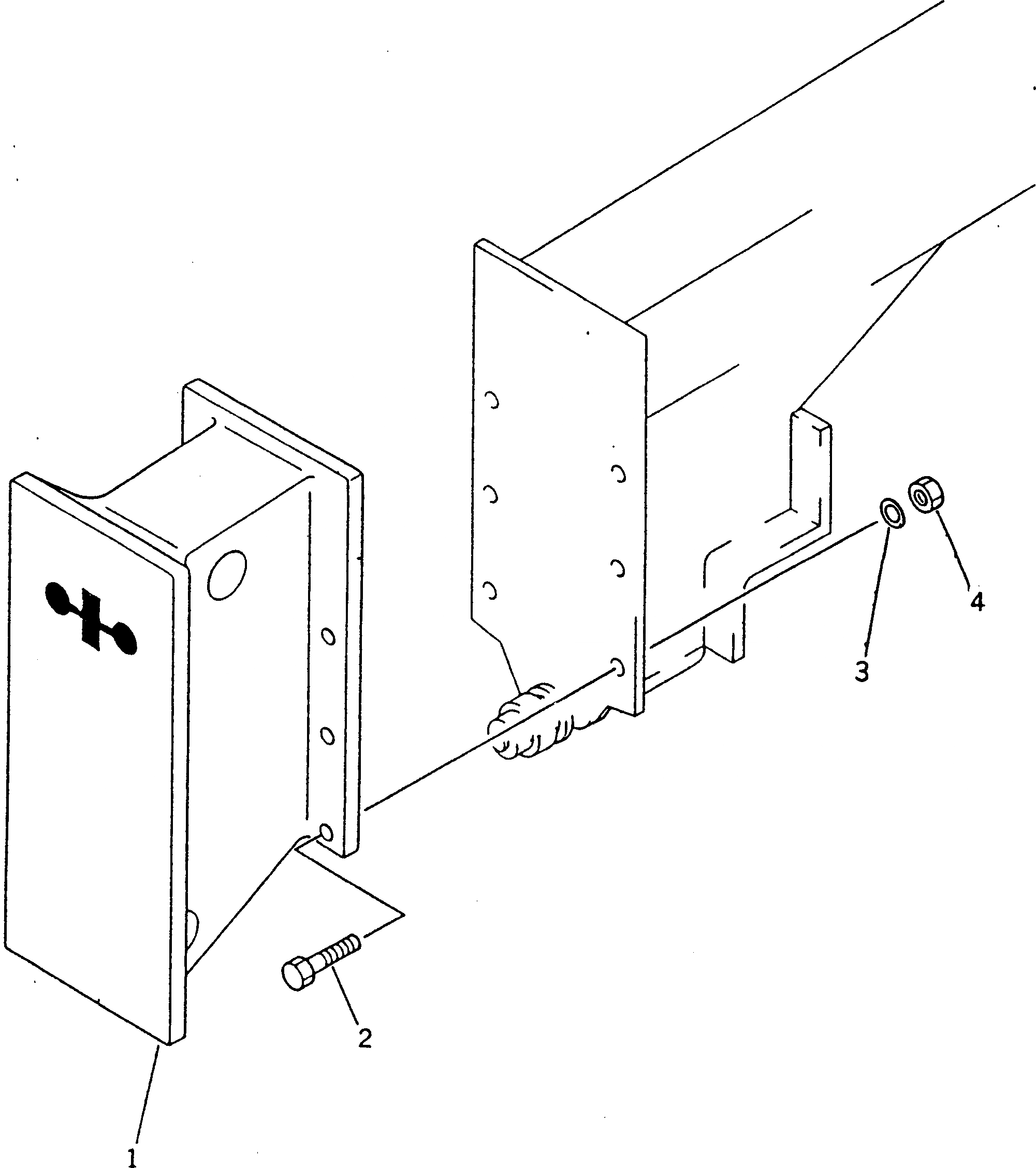 Схема запчастей Komatsu GD605A-3 - ТОЛКАЮЩ. ПЛАСТИНА ОПЦИОННЫЕ КОМПОНЕНТЫ