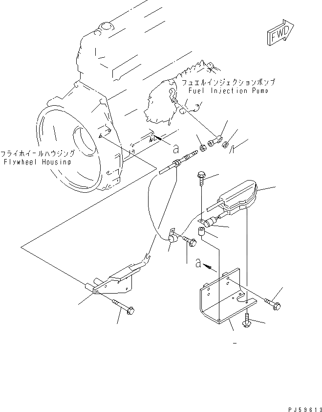 Схема запчастей Komatsu GD661A-1 - СТОП МОТОР ДВИГАТЕЛЯ И ЭЛЕМЕНТЫ КРЕПЛЕНИЯ(№-) КОМПОНЕНТЫ ДВИГАТЕЛЯ И ЭЛЕКТРИКА