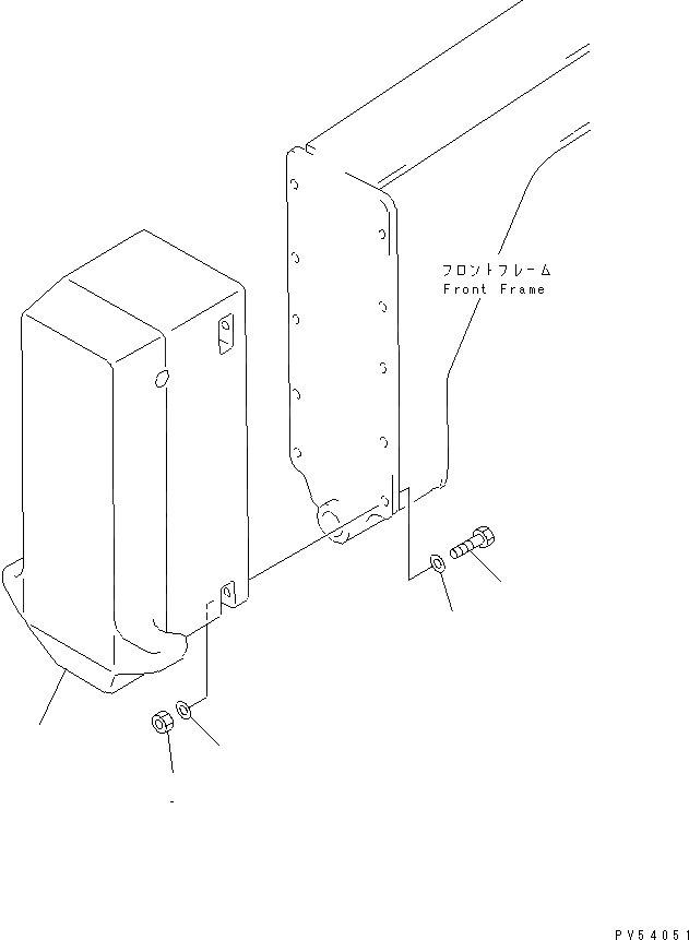Схема запчастей Komatsu GD661A-1 - ПЕРЕДН. ГРУЗ (KG) ОПЦИОННЫЕ КОМПОНЕНТЫ