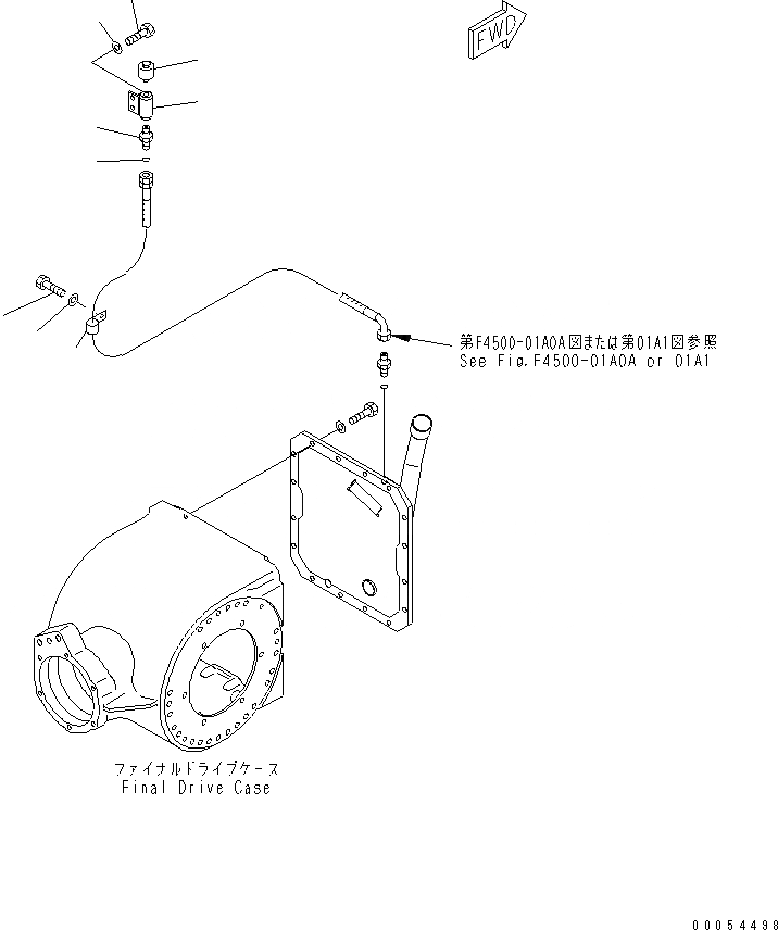 Схема запчастей Komatsu GD675-3A - КРЕПЛЕНИЕ ТРАНСМИССИИ И ГИДРОТРАНСФОРМАТОРАЧАСТИ (КОНЕЧНАЯ ПЕРЕДАЧА САПУН)(№-) ТРАНСМИССИЯ