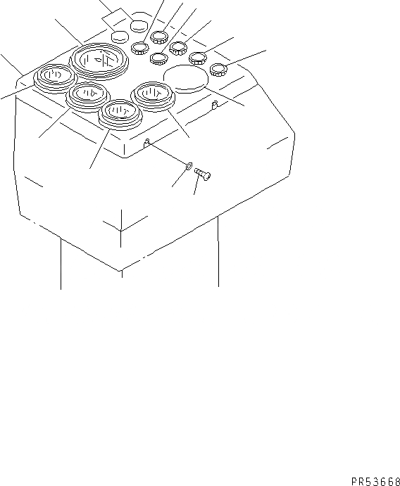 Схема запчастей Komatsu GD705A-4A - ПАНЕЛЬ МОНИТОРА(№-7) КОМПОНЕНТЫ ДВИГАТЕЛЯ И ЭЛЕКТРИКА