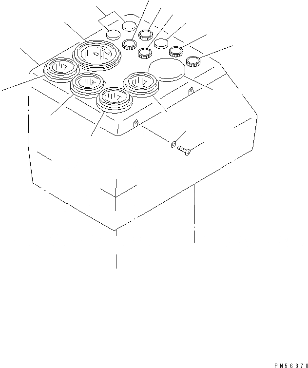 Схема запчастей Komatsu GD705A-4A - ПАНЕЛЬ МОНИТОРА(№8-) КОМПОНЕНТЫ ДВИГАТЕЛЯ И ЭЛЕКТРИКА