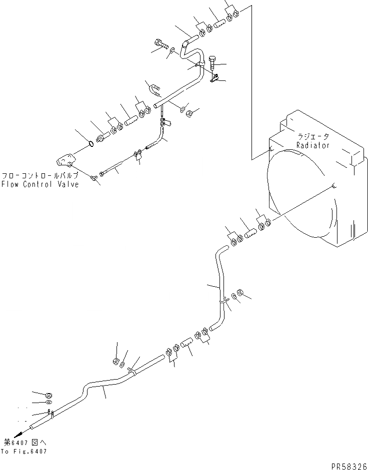 Схема запчастей Komatsu GD705A-4A - ГИДРАВЛИКА РУЛ. УПРАВЛЕНИЯ (СПЕЦ-Я С АВТОМ. ТРАНСМИССИЕЙ) (/)(№8-) СИЛОВАЯ ПЕРЕДАЧА