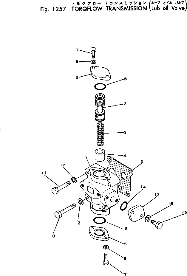 Схема запчастей Komatsu GD705R-1A - ТОРКФЛОУ ТРАНСМИССИЯ (LUB. МАСЛ. КЛАПАН) СИЛОВАЯ ПЕРЕДАЧА
