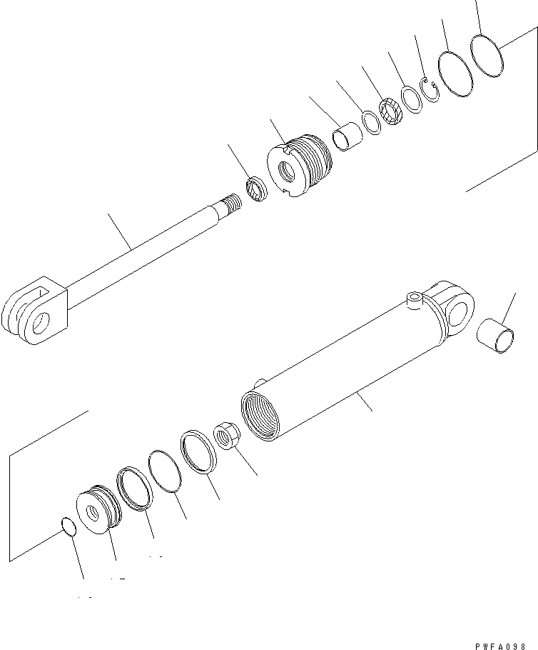 Схема запчастей Komatsu HFS458-1 - HINGED ВИЛЫ (С БОКОВ. СДВИГ) (БОКОВ. СДВИГ ЦИЛИНДР ВНУТР. ЧАСТИ) HINGED ВИЛЫ (С БОКОВ. СДВИГ) (ФИКС. ТИП)