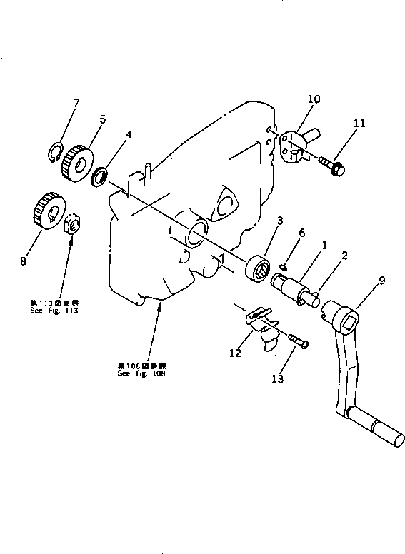 Схема запчастей Komatsu JV06HM-2 - РУКОЯТЬ РУЧНОГО ЗАПУСКА ДВИГАТЕЛЬ¤ КОМПОНЕНТЫ ДВИГАТЕЛЯ И ЭЛЕКТРИКА