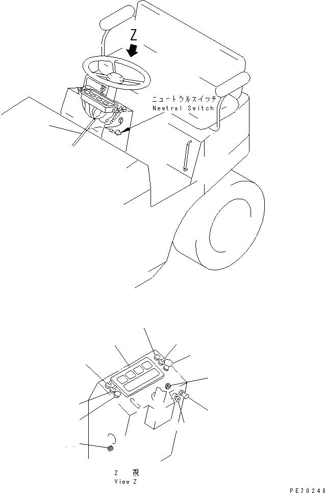 Схема запчастей Komatsu JV25CR-6 - ЭЛЕКТРИКА (/) (ПАНЕЛЬ МОНИТОРА) КОМПОНЕНТЫ ДВИГАТЕЛЯ И ЭЛЕКТРИКА