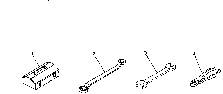 Схема запчастей Komatsu JW30-1 - ИНСТРУМЕНТ МАРКИРОВКА И ИНСТРУМЕНТ