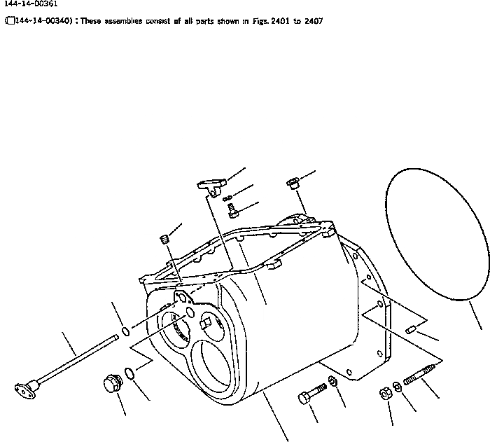 Схема запчастей Komatsu D70-LE - ТРАНСМИССИЯ (КОРПУС)(/7) ОСНОВН. МУФТА ТРАНСМИССИЯ¤ РУЛЕВ. УПРАВЛЕНИЕ И КОНЕЧНАЯ ПЕРЕДАЧА