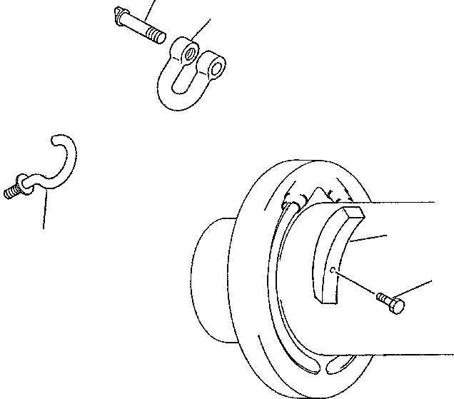 Схема запчастей Komatsu D70-LE - КАБЕЛЬ КОМПОНЕНТЫ (ДЛЯ ТЯГОВ. ЛЕБЕДКИ) DOZER И СЦЕПНОЕ УСТРОЙСТВО