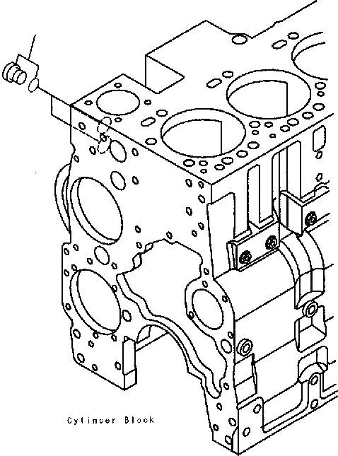 Схема запчастей Komatsu PC300-7 - ЗАГЛУШКА (TOR. CONVERTER ОХЛАЖД-Е) AA ДВИГАТЕЛЬ [SAADE-A заводской номер 8-UP]