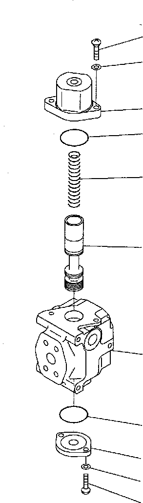 Схема запчастей Komatsu PC300-7 - КЛАПАН СЕЛЕКТОРА Y РЕМ. КОМПЛЕКТЫ И COMPONENT