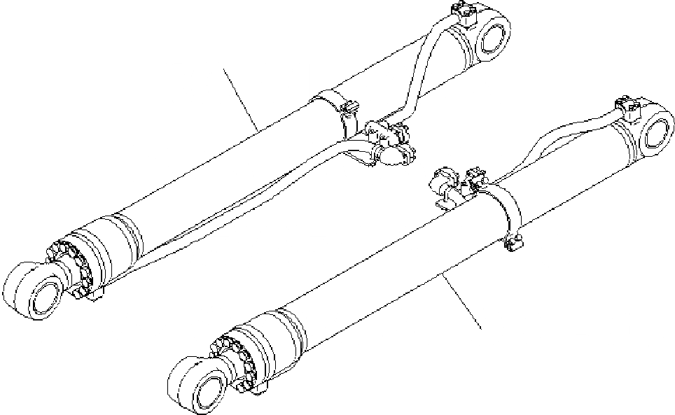 Схема запчастей Komatsu PC400-7 - ЦИЛИНДР СТРЕЛЫ T РАБОЧЕЕ ОБОРУДОВАНИЕ