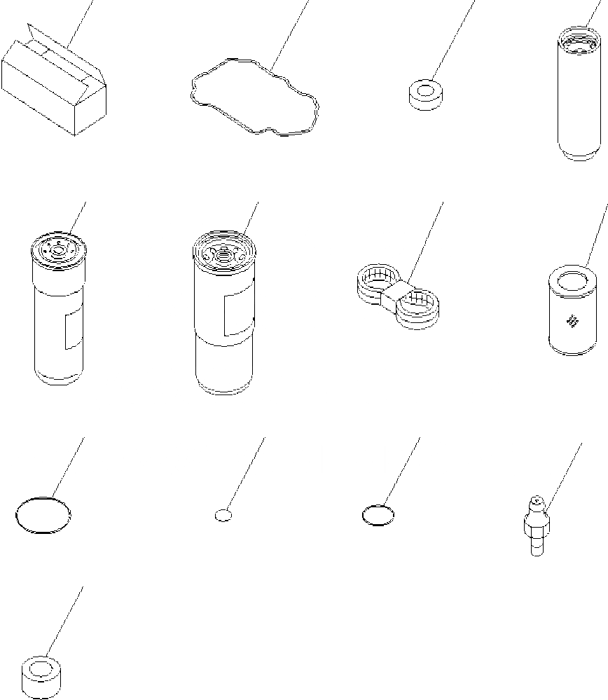 Схема запчастей Komatsu PC400-7 - ЗАП. ЧАСТИ Y РЕМ. КОМПЛЕКТЫ И COMPONENT