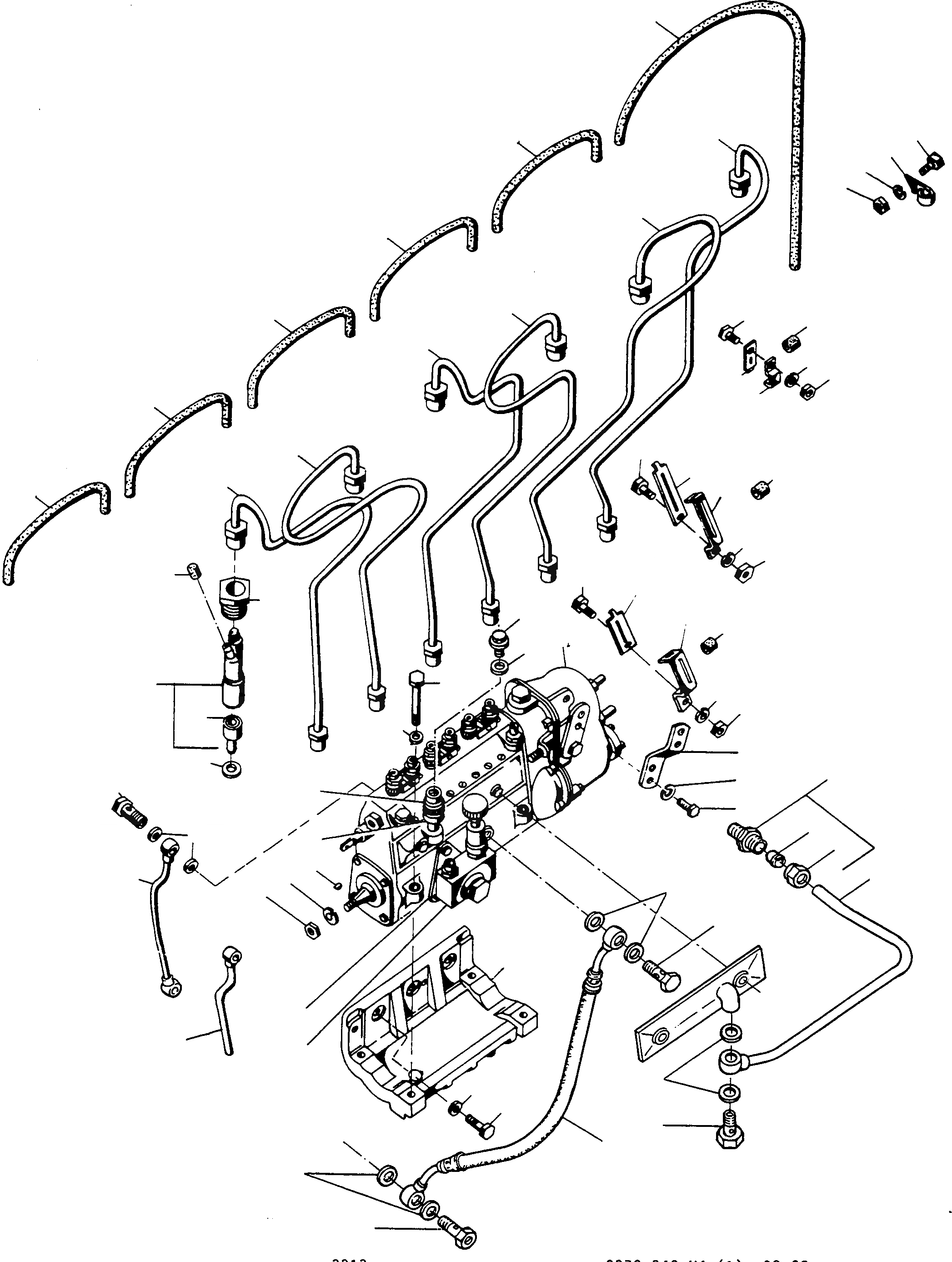 Схема запчастей Komatsu L700D Turbo - ВПРЫСК СИСТЕМА, UP - ДВИГАТЕЛЬ NO. ДВИГАТЕЛЬ, АКСЕССУАРЫ И ЭЛЕКТРИЧ. СИСТЕМА