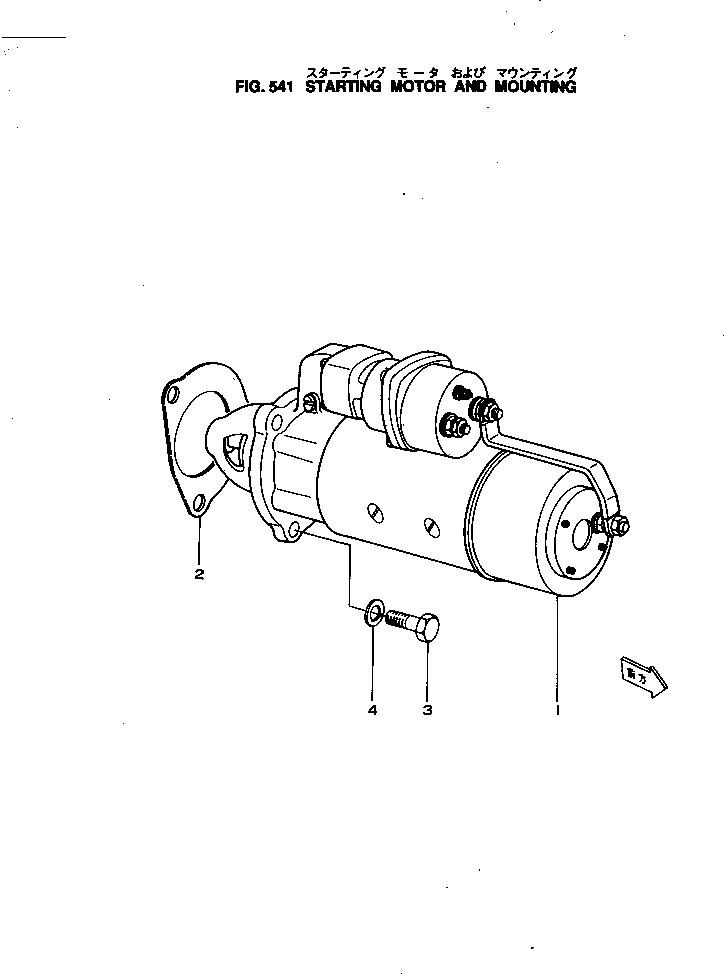 Схема запчастей Komatsu NH-220-CI-1D - STARING МОТОР И КРЕПЛЕНИЕ ОХЛАЖД-Е И ЭЛЕКТРИКАS