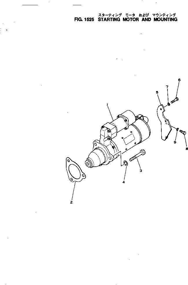 Схема запчастей Komatsu NH-220-CI-2T - СТАРТЕР И КРЕПЛЕНИЕ ОХЛАЖД-Е И ЭЛЕКТРИКАS