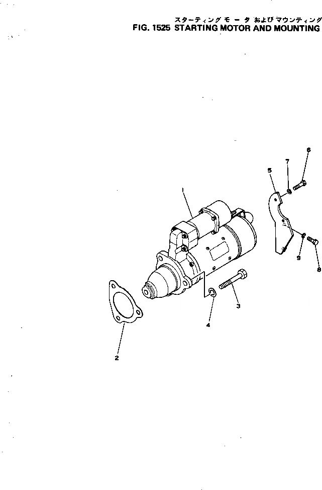Схема запчастей Komatsu NH-220-CI-2Q - СТАРТЕР И КРЕПЛЕНИЕ ОХЛАЖД-Е И ЭЛЕКТРИКАS