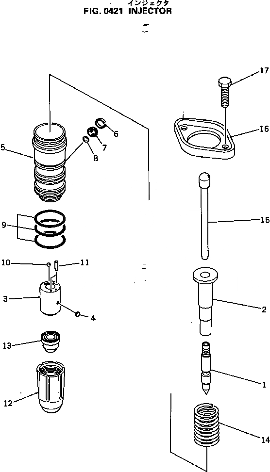Схема запчастей Komatsu NTA-855-1F - ВПРЫСК ТОПЛИВН. СИСТЕМА