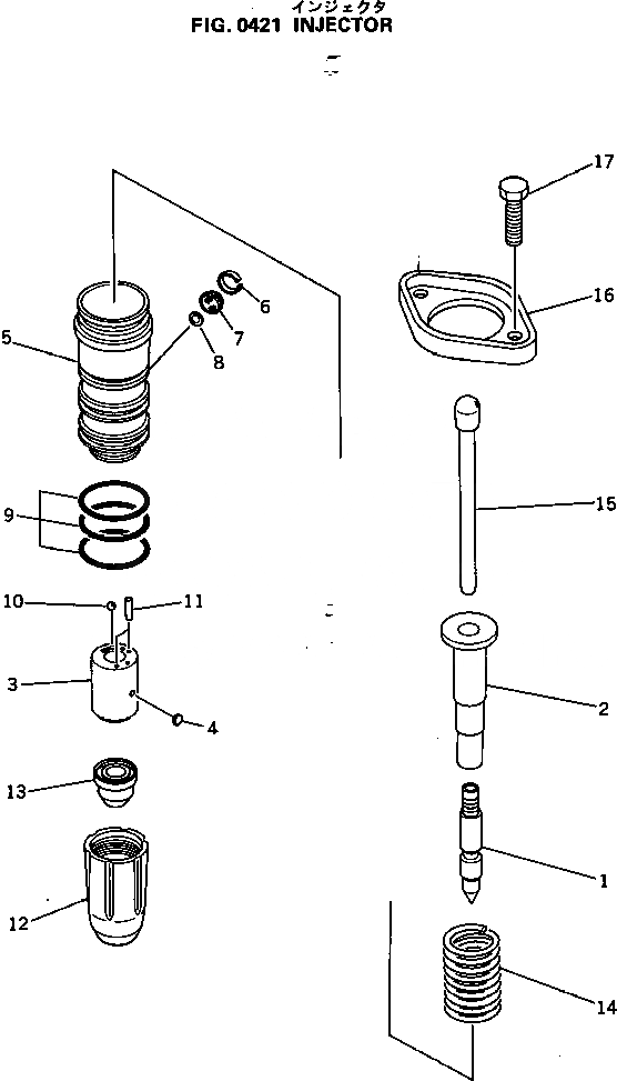 Схема запчастей Komatsu NTA-855-1F - ВПРЫСК ТОПЛИВН. СИСТЕМА