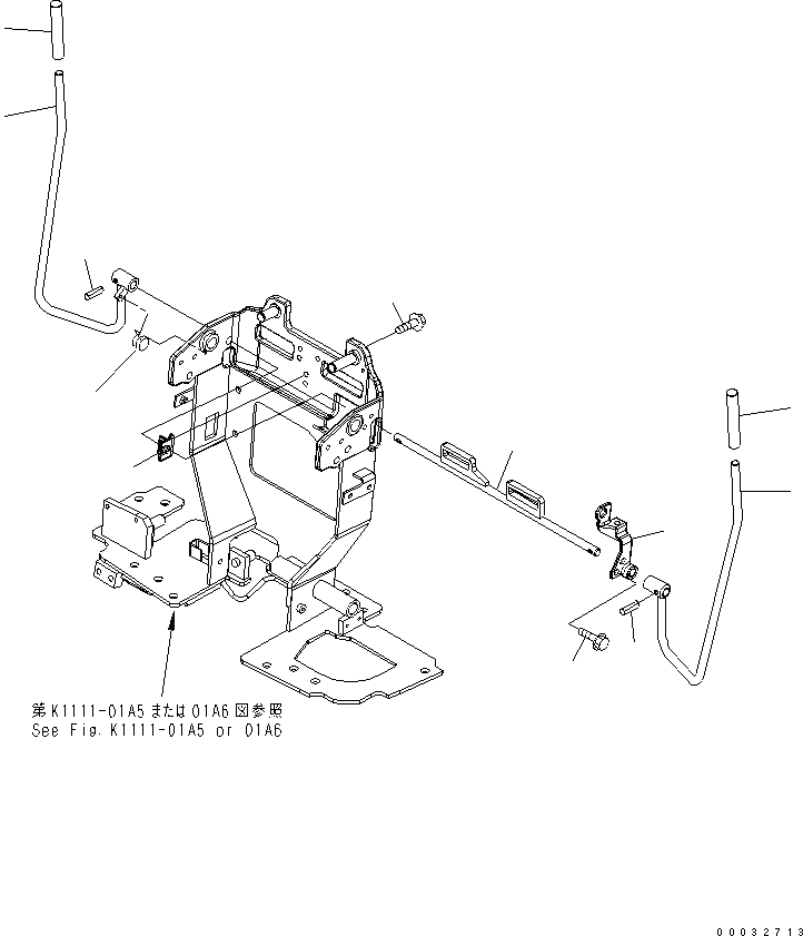 Схема запчастей Komatsu PC09-1 - ОСНОВН. РЫЧАГ УПРАВЛ-Я (РЫЧАГ БЛОКИРОВКИ)(№-) КАБИНА ОПЕРАТОРА И СИСТЕМА УПРАВЛЕНИЯ