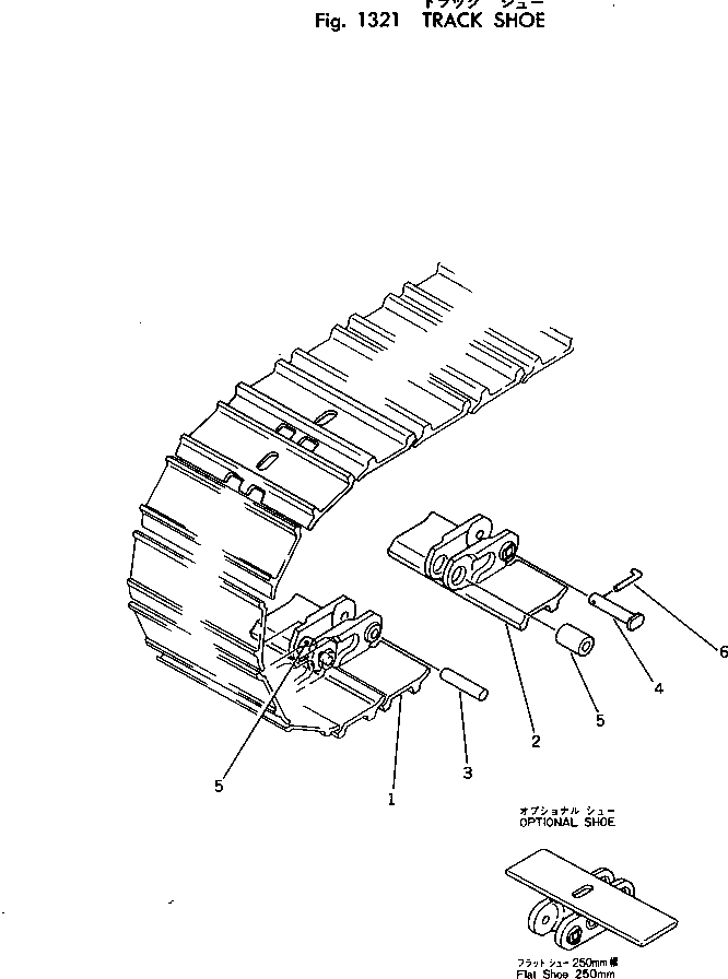 Схема запчастей Komatsu PC10-2 - ГУСЕНИЦЫ ХОДОВАЯ