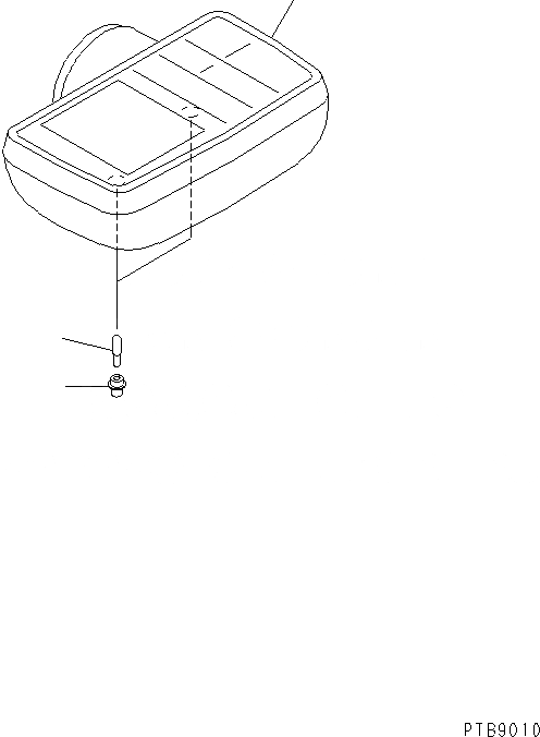 Схема запчастей Komatsu PC100L-6 - МОНИТОР ОСНОВН. КОМПОНЕНТЫ И РЕМКОМПЛЕКТЫ