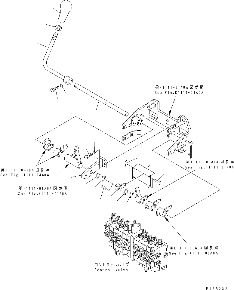 Схема запчастей Komatsu PC10UU-3 - ОСНОВН. УПРАВЛ-Е (ОТВАЛ)(№7-799) КАБИНА ОПЕРАТОРА И СИСТЕМА УПРАВЛЕНИЯ