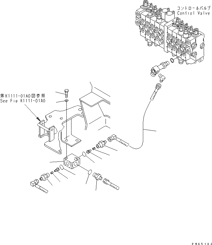 Схема запчастей Komatsu PC10UU-3 - ОСНОВН. УПРАВЛ-Е (CHANGE КЛАПАН ТРУБЫ)(№-99) КАБИНА ОПЕРАТОРА И СИСТЕМА УПРАВЛЕНИЯ