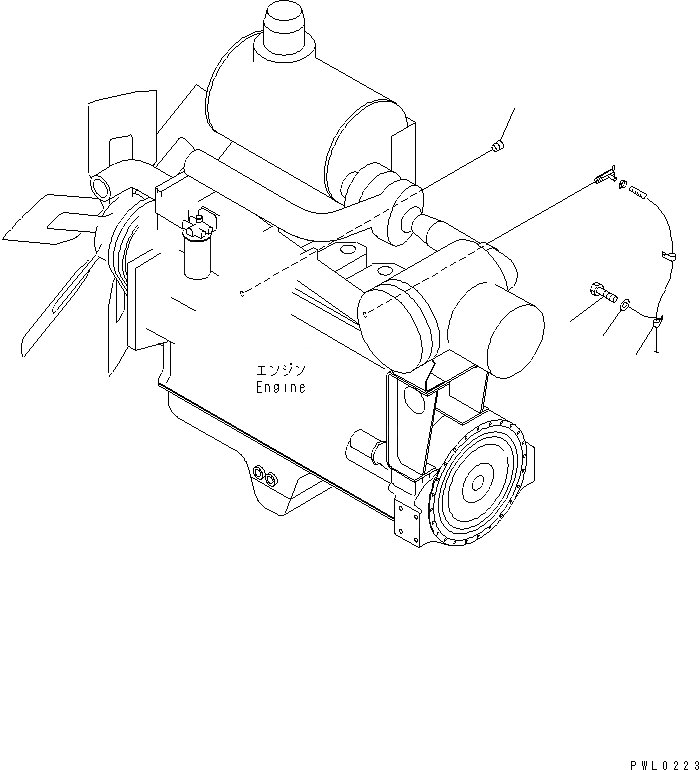 Схема запчастей Komatsu PC1100-6 - CONDITIONER LESS КАБИНА ОПЕРАТОРА И СИСТЕМА УПРАВЛЕНИЯ