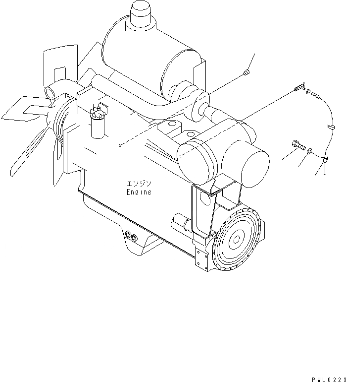 Схема запчастей Komatsu PC1100-6 - CONDITIONER LESS КАБИНА ОПЕРАТОРА И СИСТЕМА УПРАВЛЕНИЯ