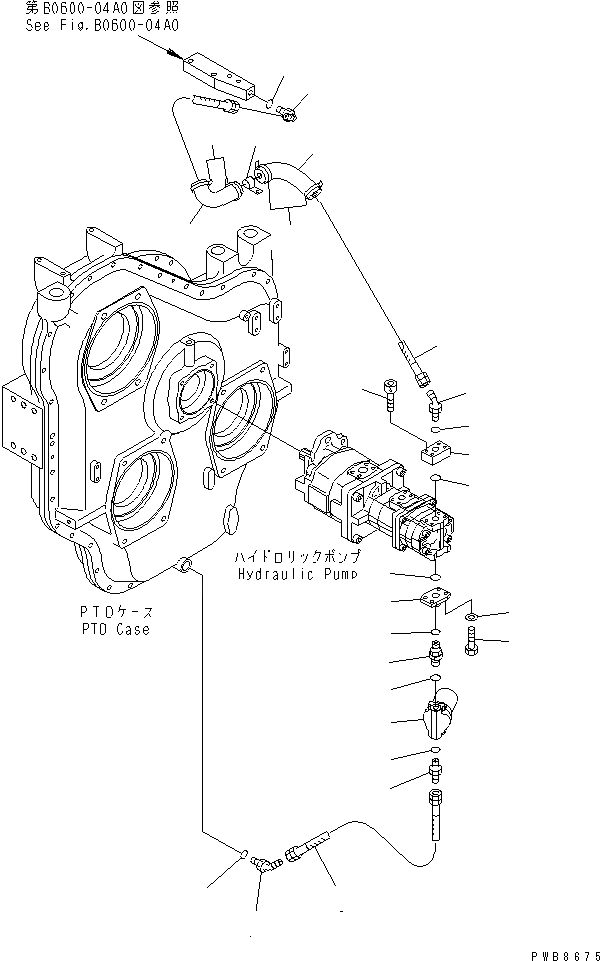 Схема запчастей Komatsu PC1100LC-6 - МЕХ-М ОТБОРА МОЩНОСТИ (СМАЗКА) (НАСОС - ФИЛЬТР.)(№-) КОМПОНЕНТЫ ДВИГАТЕЛЯ