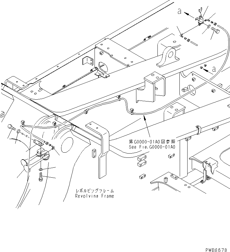 Схема запчастей Komatsu PC1100LC-6 - ВОЗД. СИСТЕМА (ЗВУК. СИГНАЛ. КЛАПАН) (БЕЗ НАСОС СМАЗКИ)(№-) ВОЗД. СИСТЕМА