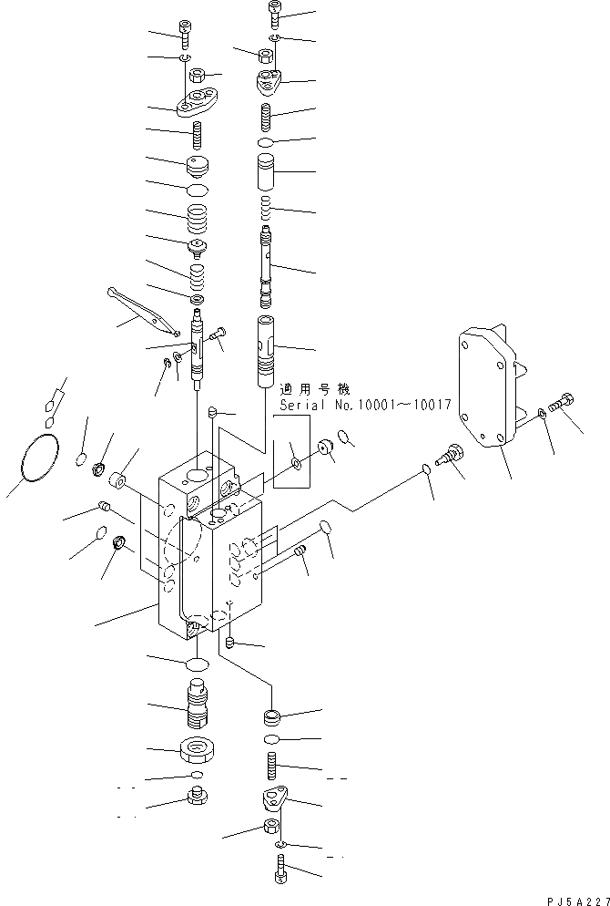 Схема запчастей Komatsu PC1100SP-6 - ОСНОВН. НАСОС (7/9) (N. НАСОС) ОСНОВН. КОМПОНЕНТЫ И РЕМКОМПЛЕКТЫ