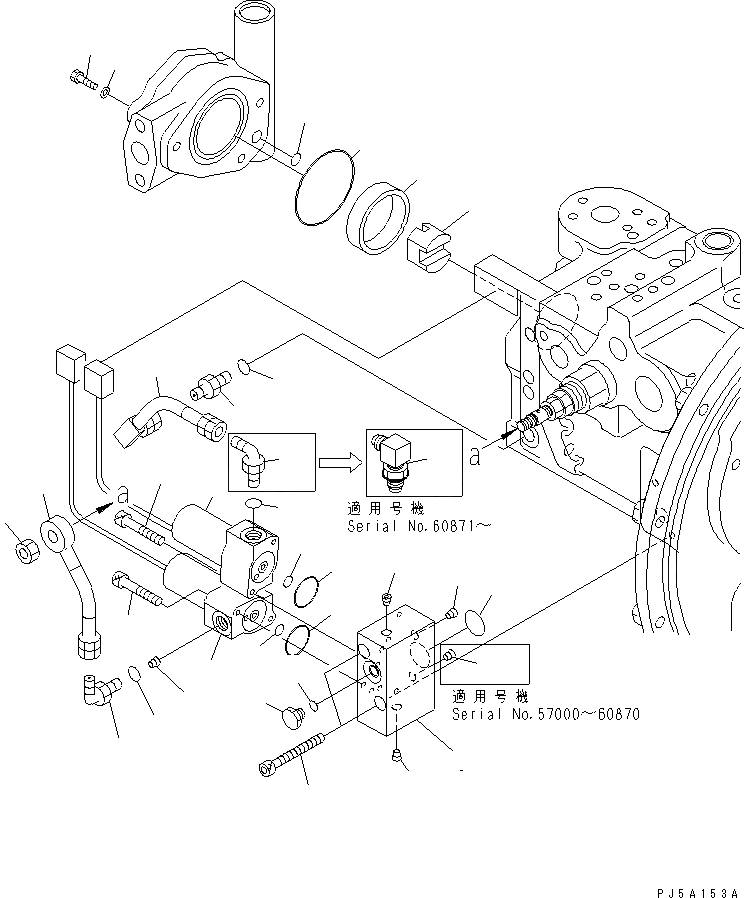 Схема запчастей Komatsu PC120-6 - ОСНОВН. НАСОС (/)(№7-) ОСНОВН. КОМПОНЕНТЫ И РЕМКОМПЛЕКТЫ