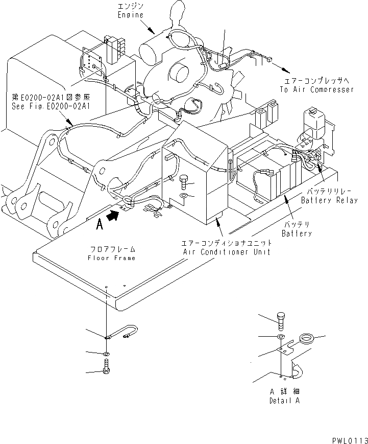 Схема запчастей Komatsu PC120-6Z - ЭЛЕКТРОПРОВОДКА (КРЕПЛЕНИЕ И ДАТЧИК)(№-999) ЭЛЕКТРИКА