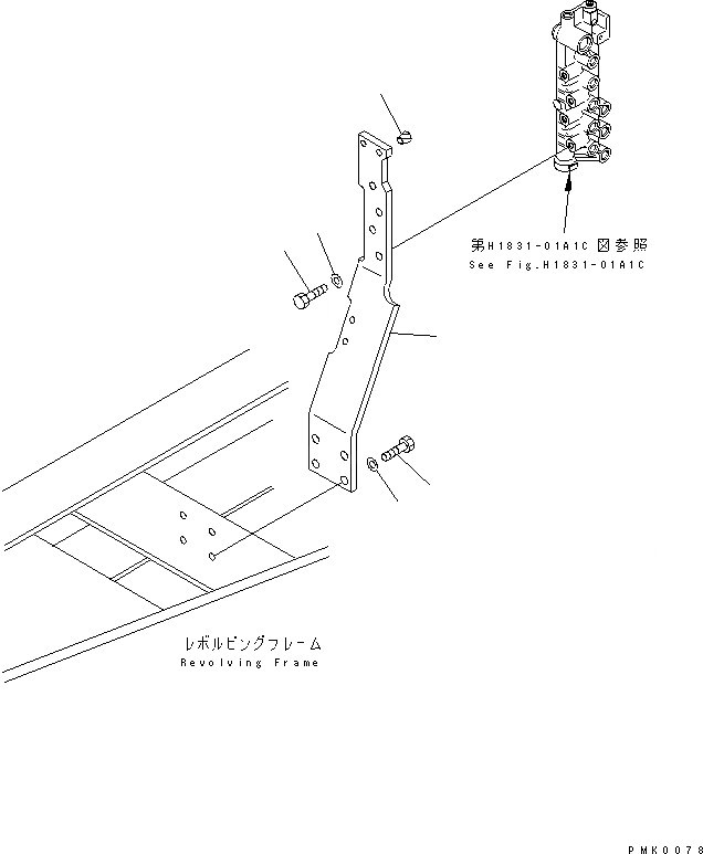 Схема запчастей Komatsu PC120-6Z - СОЛЕНОИДНЫЙ КЛАПАН ЛИНИЯ (СОЛЕНОИДНЫЙ КЛАПАН КОРПУС)(№-999) ГИДРАВЛИКА