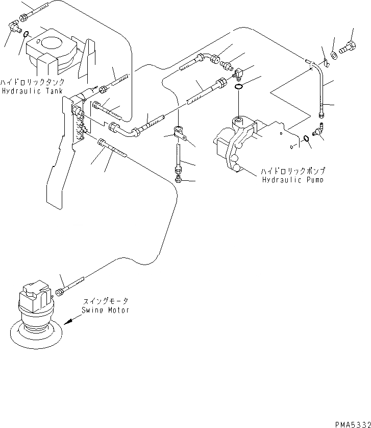 Схема запчастей Komatsu PC120-6Z - СОЛЕНОИДНЫЙ КЛАПАН ЛИНИЯ (СОЛЕНОИДНЫЙ КЛАПАН ТРУБЫ)(№77-98) ГИДРАВЛИКА