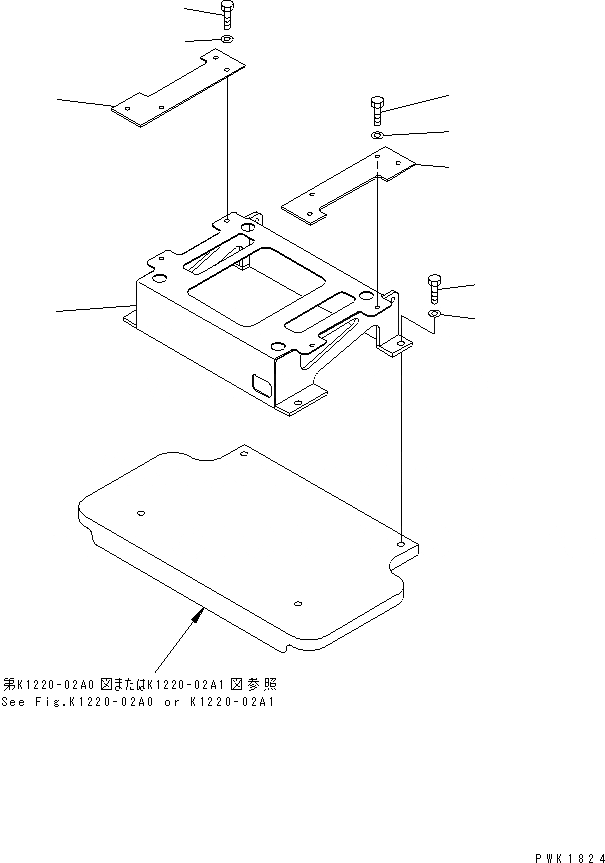 Схема запчастей Komatsu PC120-6J - ОСНОВАНИЕ КРЕСЛА (РАДИО CONTRO СПЕЦ-Я.)(№7-89) КАБИНА ОПЕРАТОРА И СИСТЕМА УПРАВЛЕНИЯ