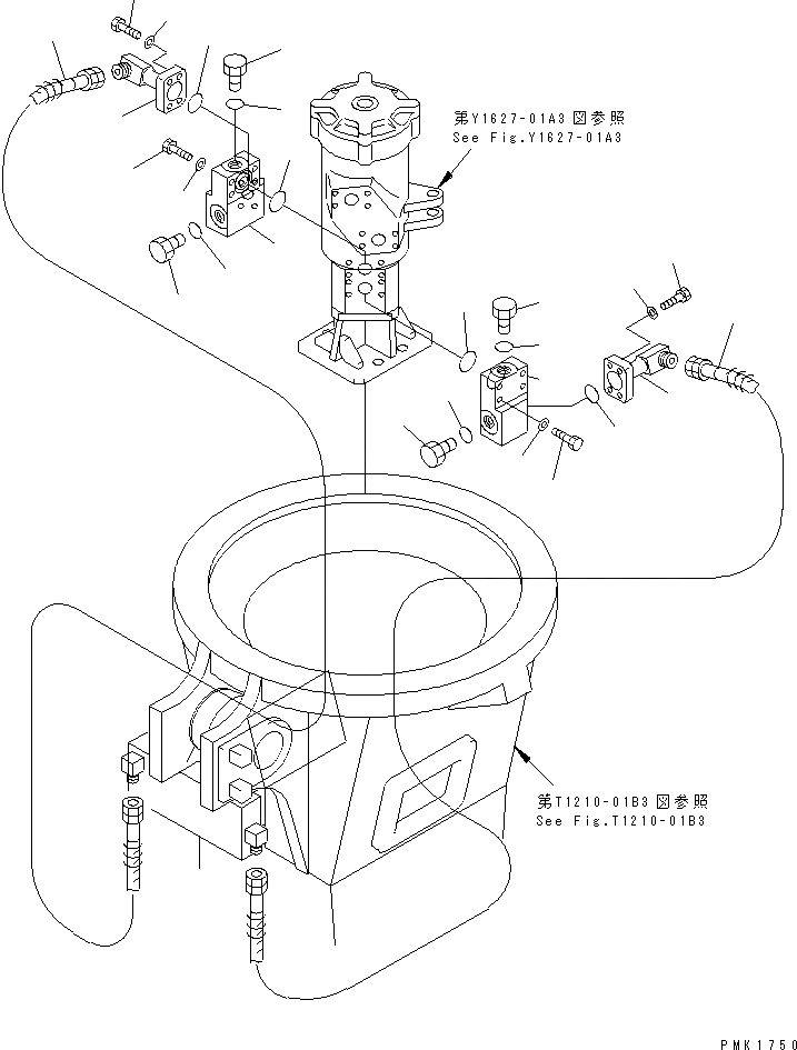 Схема запчастей Komatsu PC120-6E0-T2 - ПОВОРОТН. РУКОЯТЬ (ЦИЛИНДР КОВША) (2 РУКОЯТЬ) РАБОЧЕЕ ОБОРУДОВАНИЕ