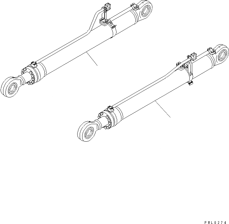 Схема запчастей Komatsu PC1250-8 - РАБОЧЕЕ ОБОРУДОВАНИЕ (ЦИЛИНДР РУКОЯТИ) (ДЛЯ ПОГРУЗ.)(№-) РАБОЧЕЕ ОБОРУДОВАНИЕ