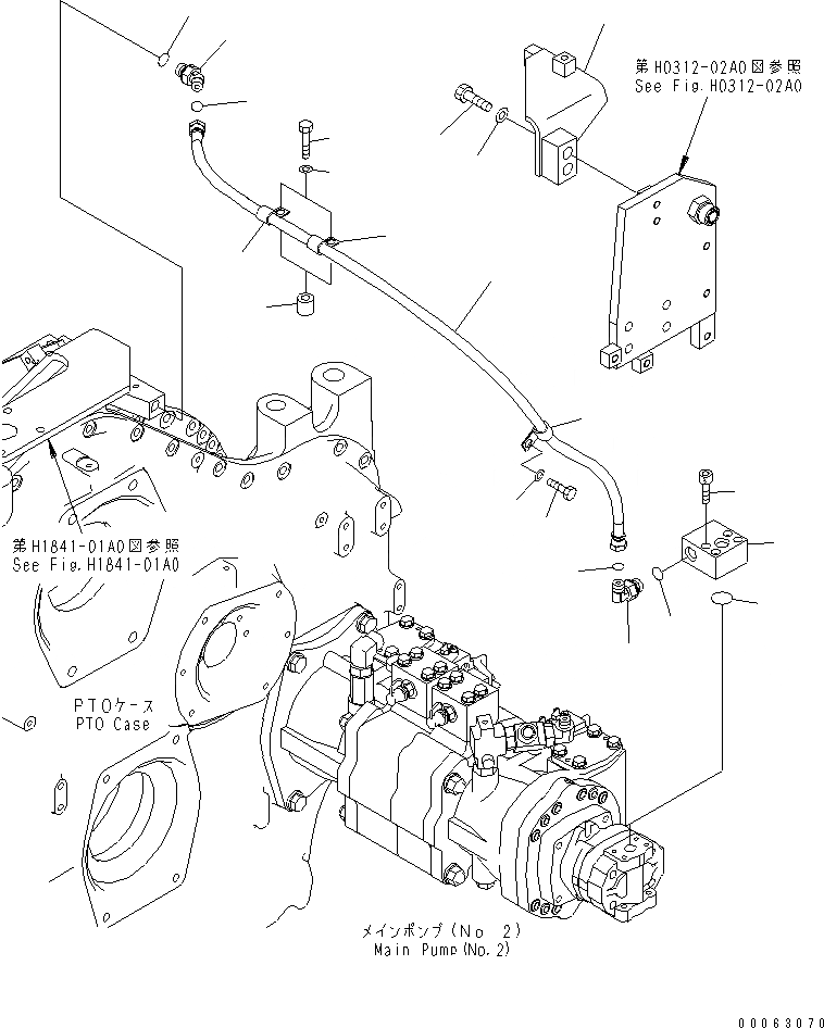 Схема запчастей Komatsu PC1250-8R - МЕХ-М ОТБОРА МОЩНОСТИ (МЕХ-М ОТБОРА МОЩН-ТИ ТРУБЫ) (DERIVERY ЛИНИИ) (+C СПЕЦ-Я.)(№-) КОМПОНЕНТЫ ДВИГАТЕЛЯ