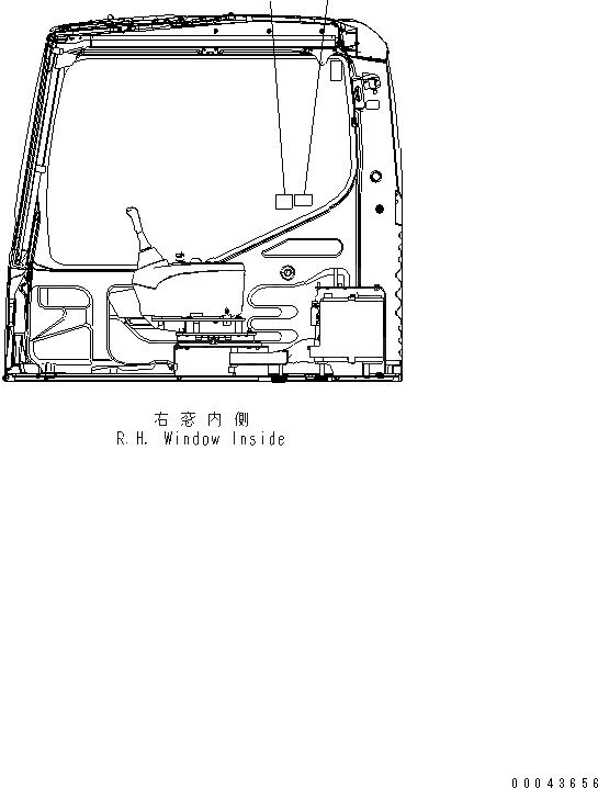 Схема запчастей Komatsu PC1250-8R - МАРКИРОВКА (SIFT PATTERN¤ ISO) (ИТАЛИЯ) (ДЛЯ ПОГРУЗ.)(№-) МАРКИРОВКА